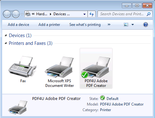 Windows 7 PDF4U TSE 3.01 full