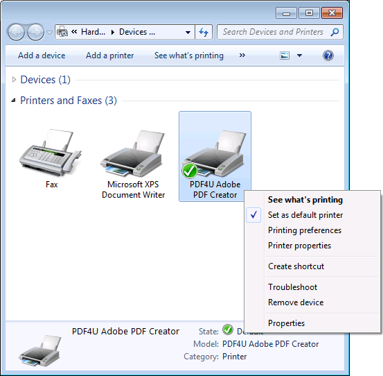 Screenshot of PDF4U Pro TSE 3.00